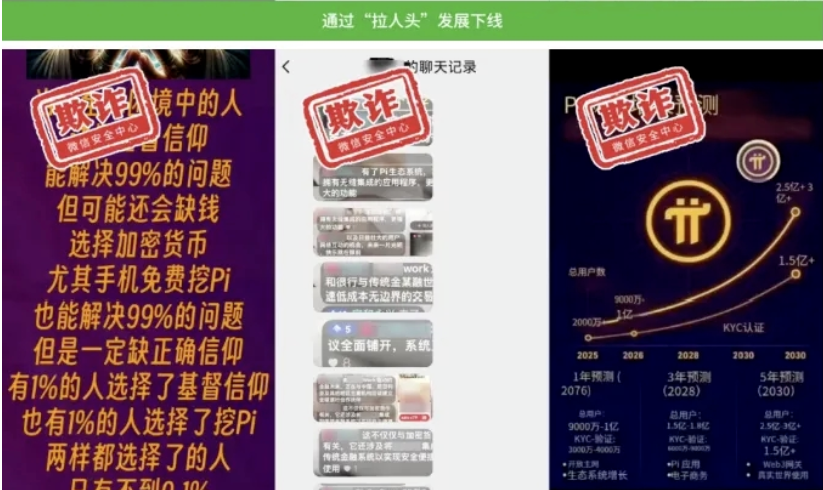 微信官方定性：“Pi派币”是骗局